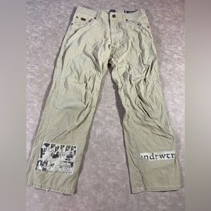 Kuhl Revolvr Custom Anime Pants Vintage Patina Dye Pants 32x30
